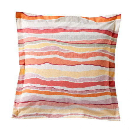 TERRE Safran Taie d'oreiller - Blanc des Vosges