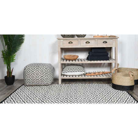 TRIBAL Tapis 100% coton 2000g/m² - Sensei