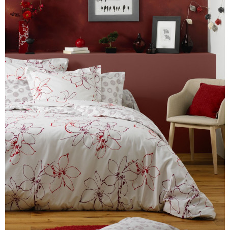 ESQUISSE Bordeaux Housse de couette - Jour de Paris par Texunion