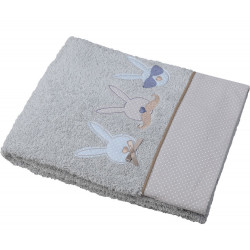 Linge de bain et peignoirs brodés Lapins - Lasa