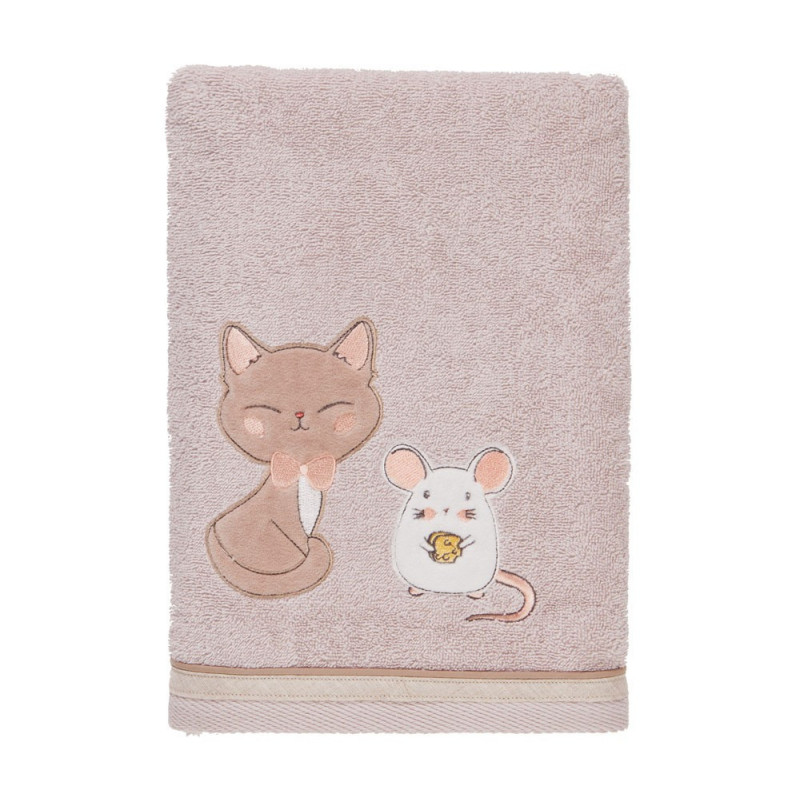 JOHN & MIMIE Linge de bain brodé - Sensei