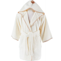 FUNDY Bio Ecru Linge de bain brodé - Sensei