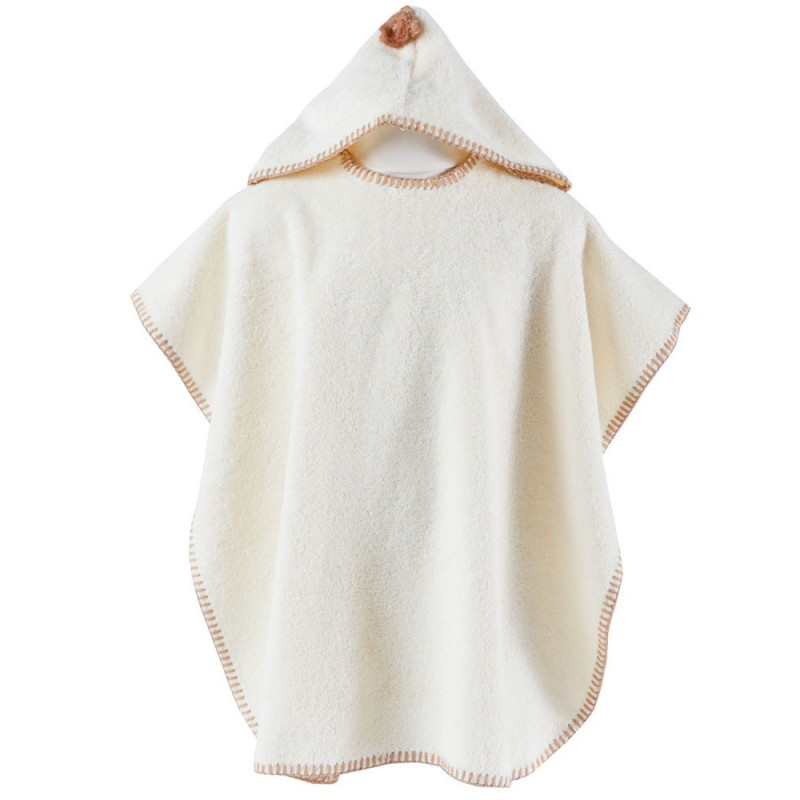 FUNDY Bio Ecru Linge de bain brodé - Sensei