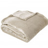 VELVET Plaid et Couverture Micro velours - Toison d'Or