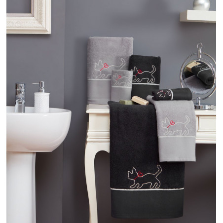 FUNAMBULO Éponge brodée Jacquard 500g/m² - Sensei