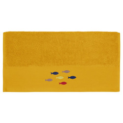 POISSONS Éponge brodée 500g/m² - Sensei