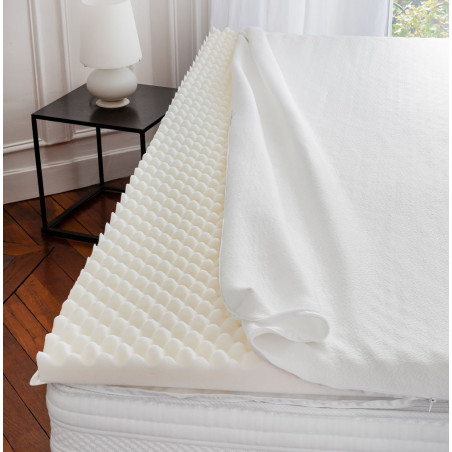 MEMOZEN Surmatelas à mémoire de forme - Toison d'Or