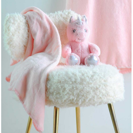 LISETTE plaid + peluche - Stof