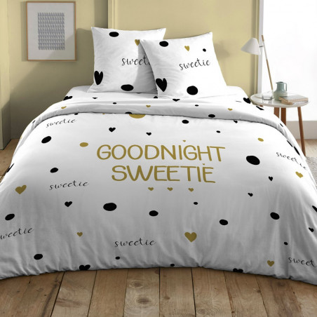 MIA Parure de couette  - Linge Mat