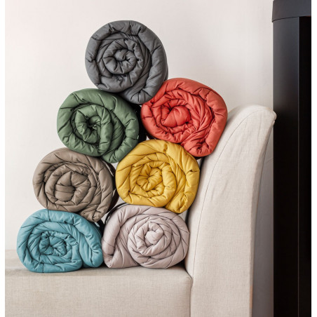 LAZY Édredon et Jeté de lit matelassés - Toison d'Or