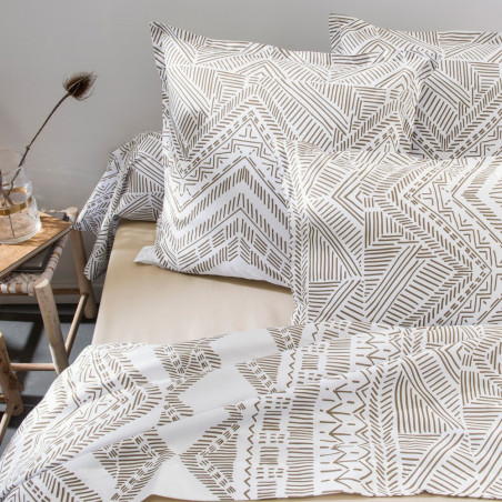 RAMATUELLE Ficelle Drap plat coton - Tradilinge