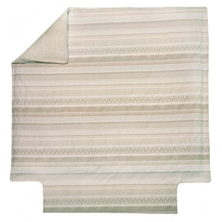 KHEOPS Sable Housse de couette - Blanc des Vosges