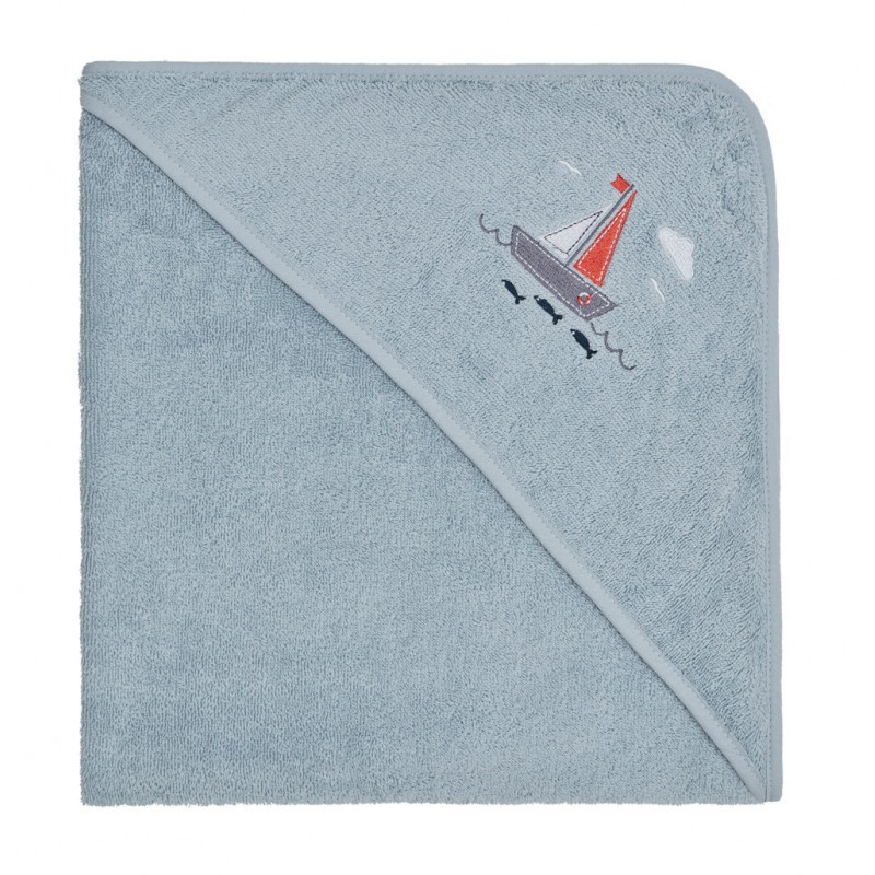 MON PETIT BATEAU Linge de bain brodé - Sensei