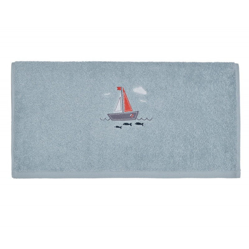 MON PETIT BATEAU Linge de bain brodé - Sensei