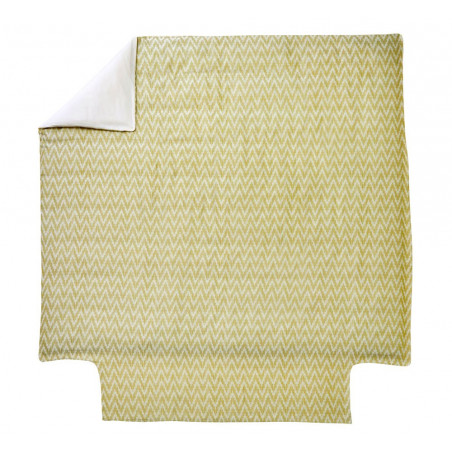 DÉCOR Tilleul Housse de couette Satin de coton - Sanderson