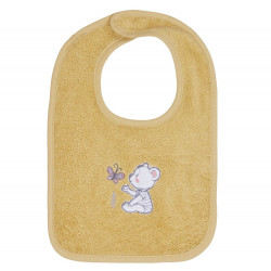 BABY BEAR Miel Linge de bain brodé - Sensei