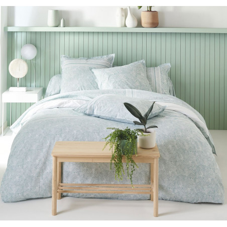 LÉO Écume  Housse de couette 100% coton - Tradilinge