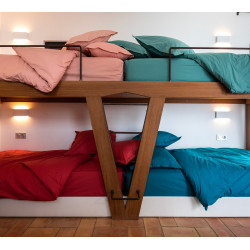 MANOIR Housse de couette Percale unie - Vent du Sud