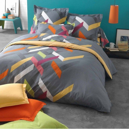 TOM Parure de drap literie 140 en pur coton de TRADILINGE
