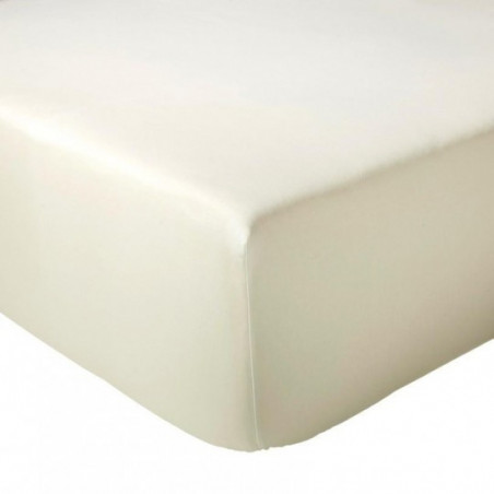 CAYÈNE Ebène Drap housse Satin de coton - Tradilinge