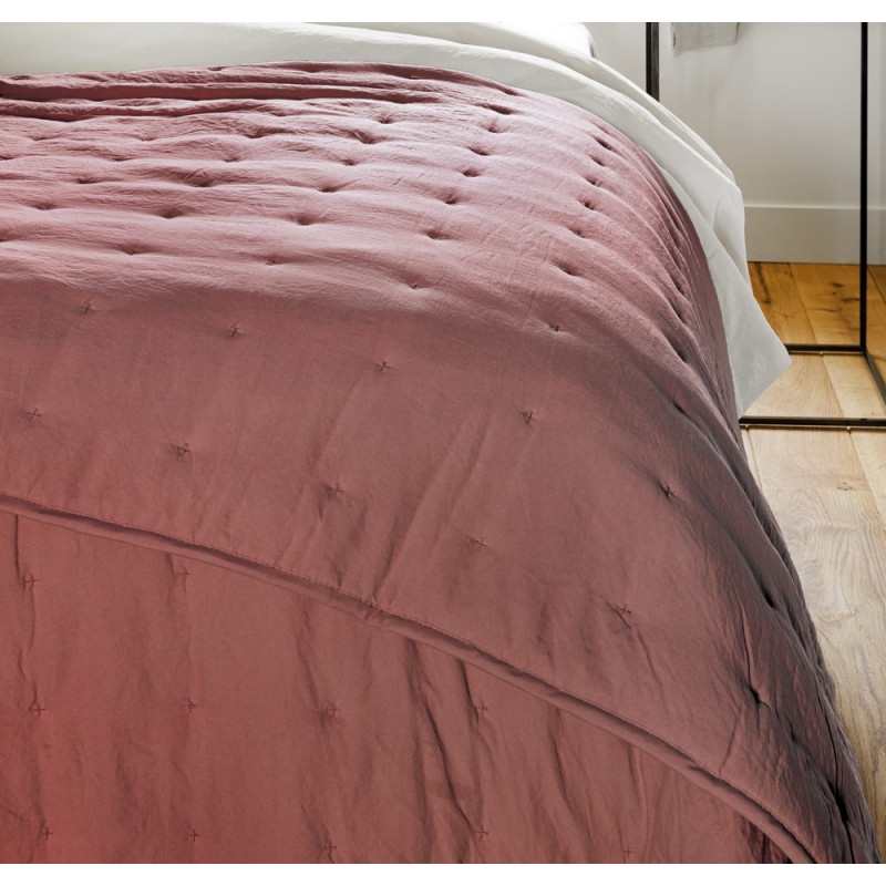 ANGKOR Couvre lit et Plaid matelassés - 5 coloris  - Toison d'Or