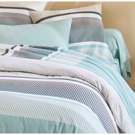 LANDYA Drap housse en 100% coton - Linge Mat