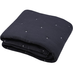 BOLTON Plaid façon Edredon gaze de coton  - Stof