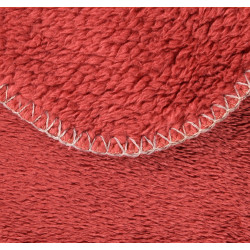 CALIN Plaid micro velours effet lainage 100 % polyester  - Stof