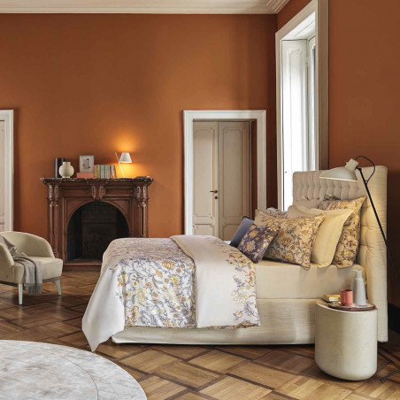 GALANTE Naturel Parure de lit Satin de coton - Jardin Secret