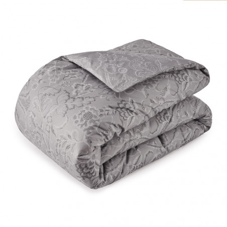 AIGRETTE Argile housse de couette Percale de coton - Jardin Secret