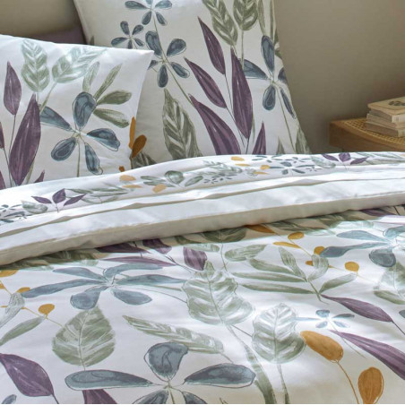 DATTE Parure de drap 100% coton - Linge Mat