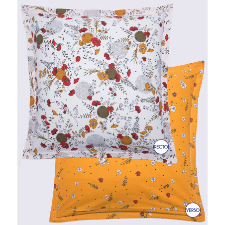 ELIXIR Blanc Taie d'oreiller et Traversin - La Maison de Balmy