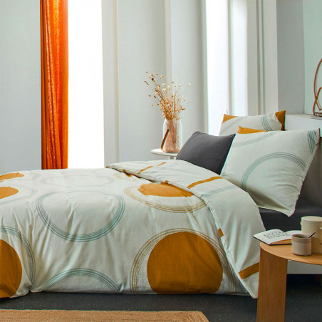 On Parure de couette 100% coton - Linge Mat
