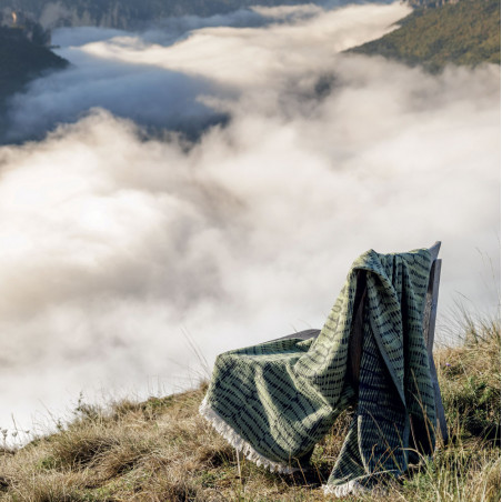 SANTORIN foutas de bain 90x185 en gaze de coton de Vent du Sud - LingeMAT