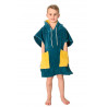 Bicolore Poncho enfant en Microfibre ( 2 coloris ) - SENSEI
