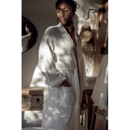 KÉA Peignoir Kimono en gaze de coton ( 4 coloris ) de Vent du Sud