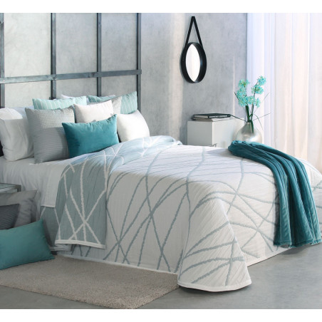 DICKIE Bleu C.03 Couvre lit Jacquard de Reig Marti