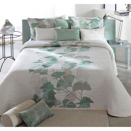 LINNEO Vert C.04 Couvre lit Jacquard de Reig Marti