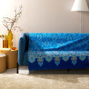 RAGUSA Bleu B1 Plaid matelassé de décoration - Bassetti Granfoulard