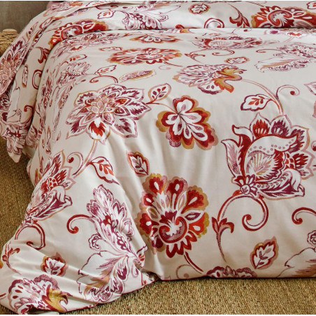 BOMBAY Zéphir Parure de drap 100% coton - Linge Mat