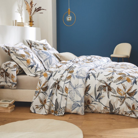 PÉNÉLOPE Silice Parure de lit - Tradilinge