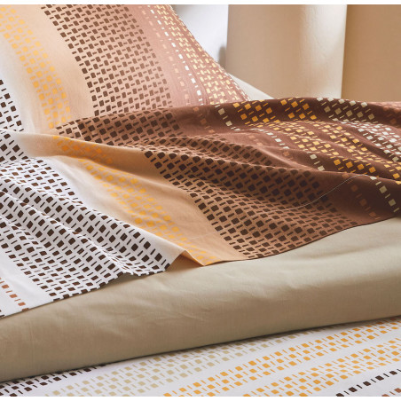 Niagara Châtaigne Drap plat  - Tradilinge - Linge Mat