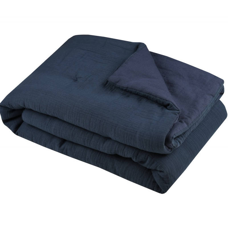 Coline Plaid/Edredon et Couverture en gaze de coton (8 coloris) - Stof