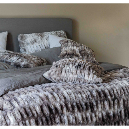 ZIBELINE Angora Plaid effet fourrure - 600 gr/m2- Vent du Sud