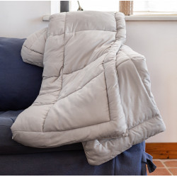 LAZY Édredon et Jeté de lit matelassés - Toison d'Or - Linge Mat