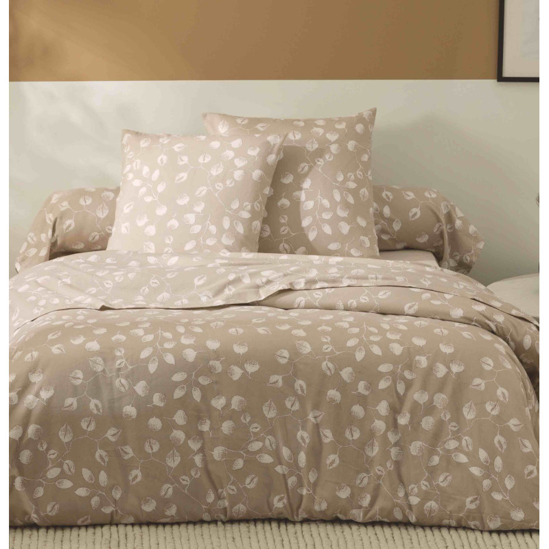 Parure de lit en flanelle douce et chaude pour lit double avec drap-housse  et taies d'oreiller Motif élan d'hiver (Couleur : rose a, taille : double)  : : Cuisine et maison