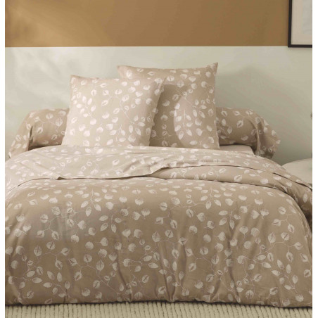 LÉNA Parure de drap Flanelle 100 % coton - Tradilinge