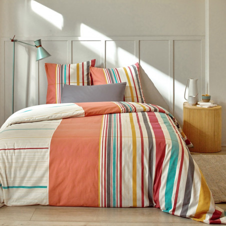 CHEEKY Parure de couette 100% coton - Linge Mat