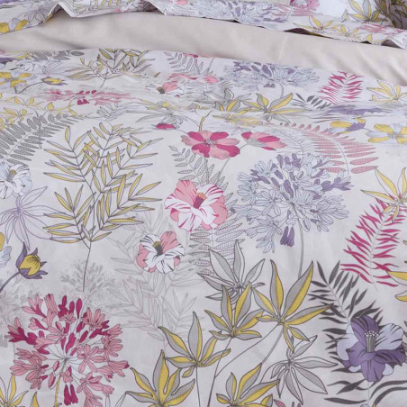 Anaïs perle Taie de traversin Satin de coton - Tradilinge - Linge Mat