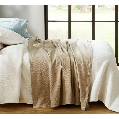 PERIGORD Couvre lit piqué de coton - Toison d'Or